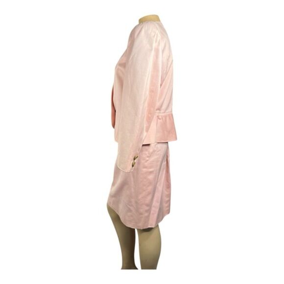 Valentino Boutique Vintage Pink Skirt Suit – Made in Italy, Size 12 - Picture 3 of 12